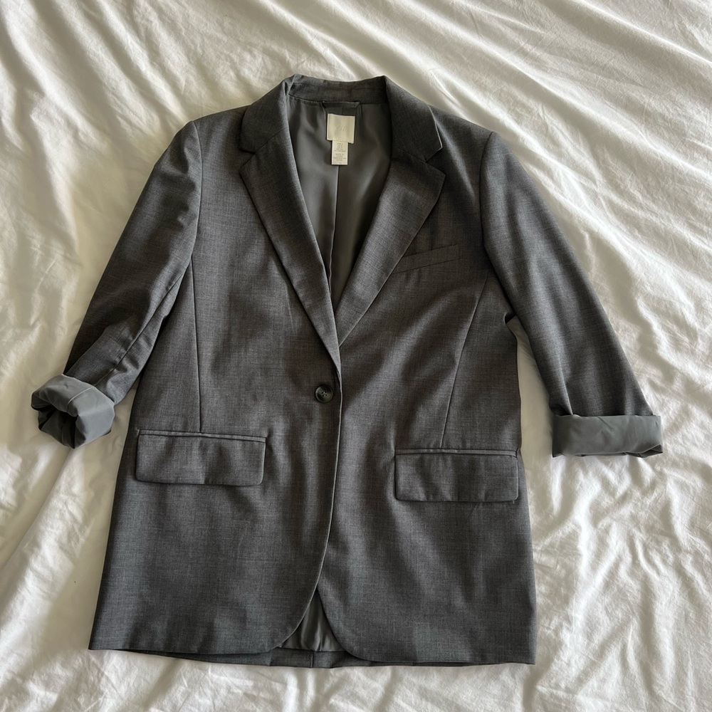 Gray Blazer